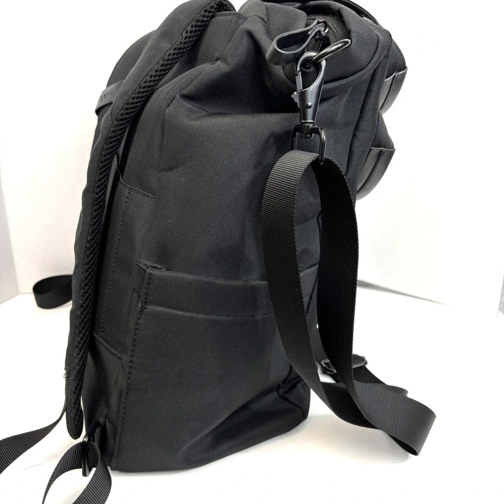 Bugatti Travel Backpack RFID Bag‎ Black Protection Padded Work CNV2538BU-BLACK